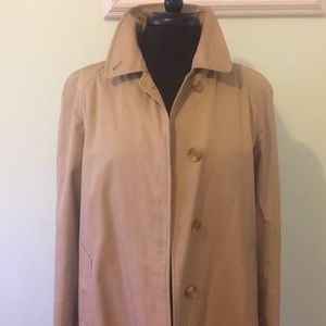 Burberry’s Long Trench Coat Size 10